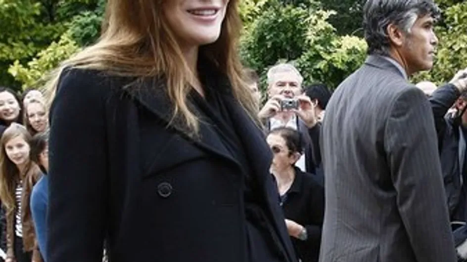 Carla Bruni-Sarkozy : elle ne voudrait pas de césarienne