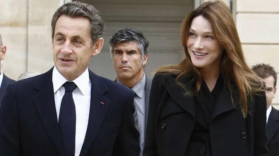 Carla Bruni-Sarkozy allaite la petite Giulia Sarkozy