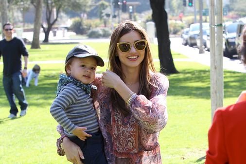 Miranda Kerr und Söhnchen Flynn