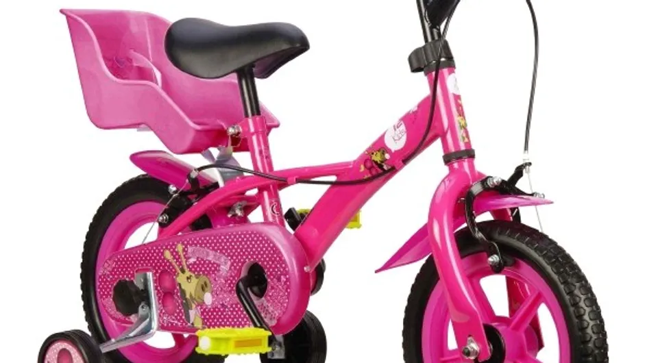 Emelyne a testé le vélo pour enfant 12" Carrefour