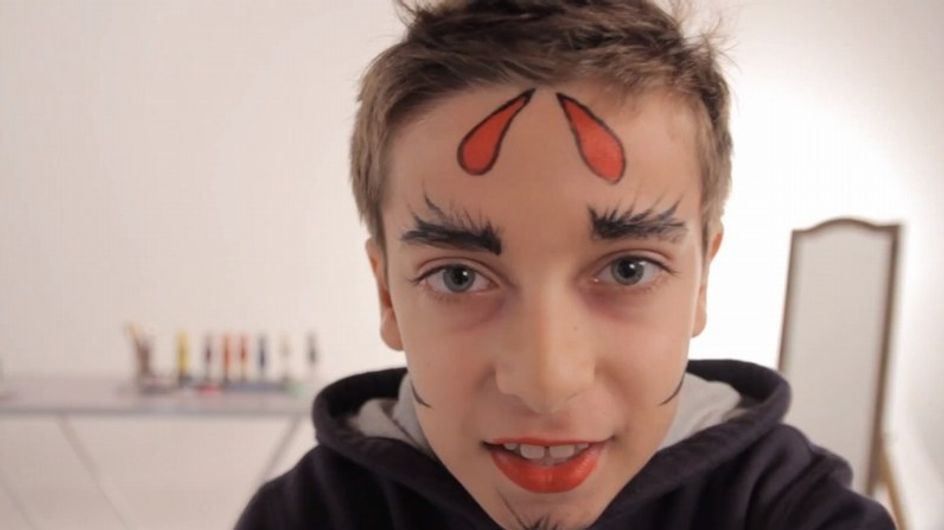 Maquillage Diable Garcon Tutoriel Maquillage Enfant Facile Jeux