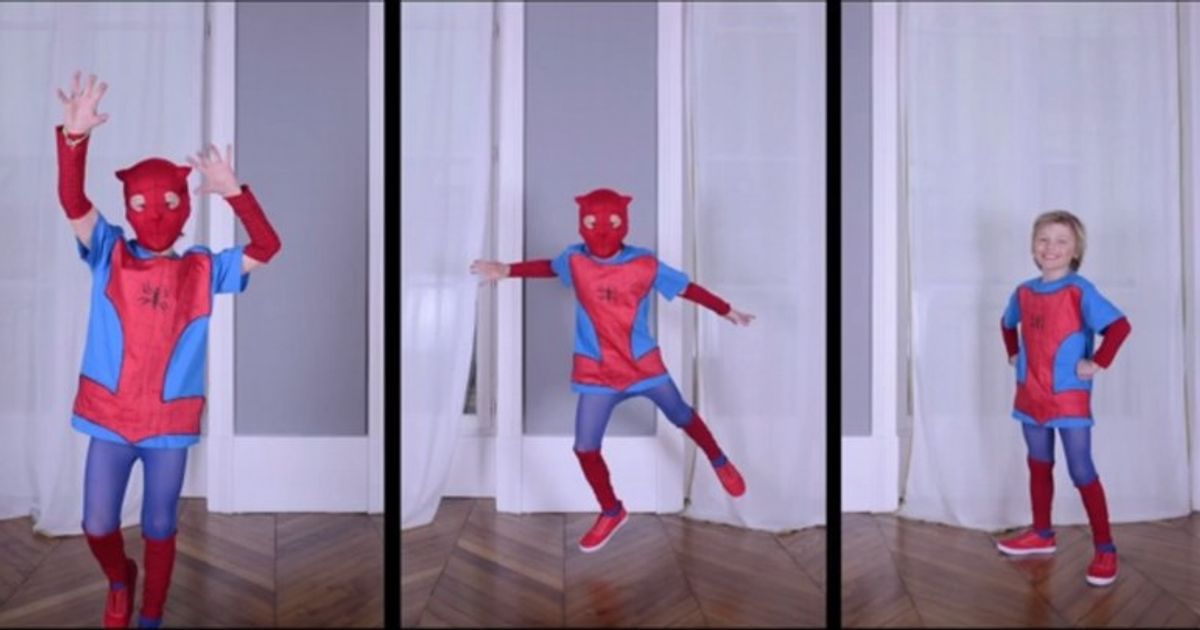 Costumes : Tutoriel pour réaliser Spider man Déguisement enfant