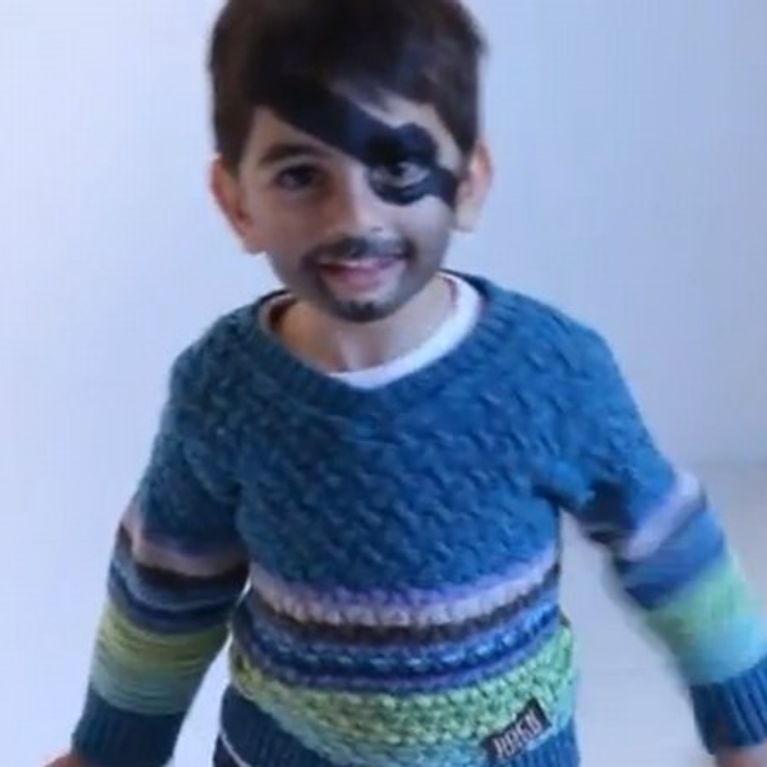 Tutoriel Maquillage Facile de Pirate Pour Enfant