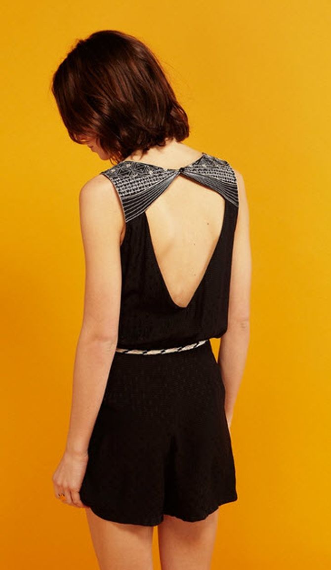 Gebrodeerd jumpsuit Sessùn