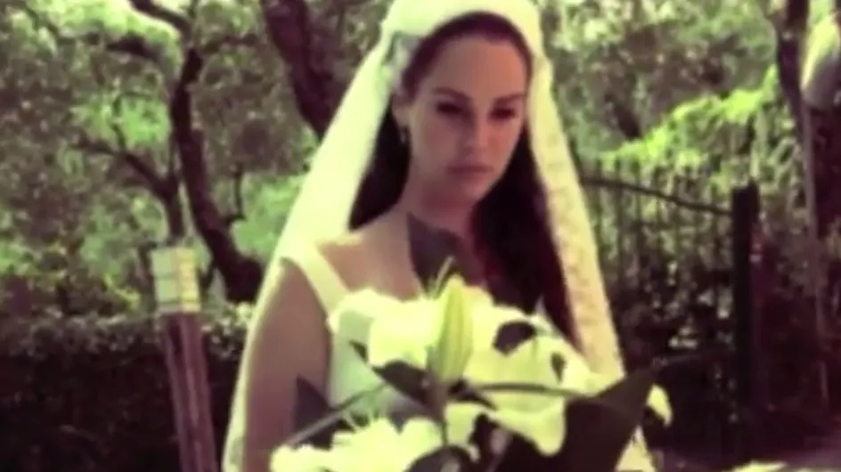 Lana Del Rey : Une mariée vintage et sensuelle pour son dernier clip (Vidéo)