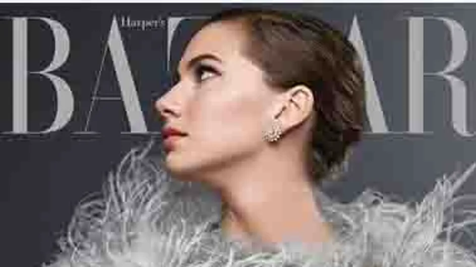 La petite fille d’Audrey Hepburn prend la pose en Une du Harper’s Bazaar