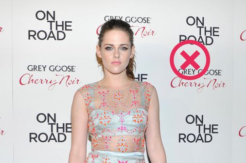 Transparência + top curto + shortinhos + salto? Muita informação, Kristen!