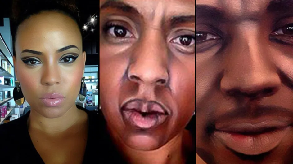 Snoop Dogg, Jay Z, Eminem… avec du maquillage, cette femme devient le sosie des stars masculines !