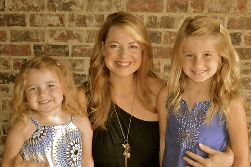 Rachel y sus dos hijas