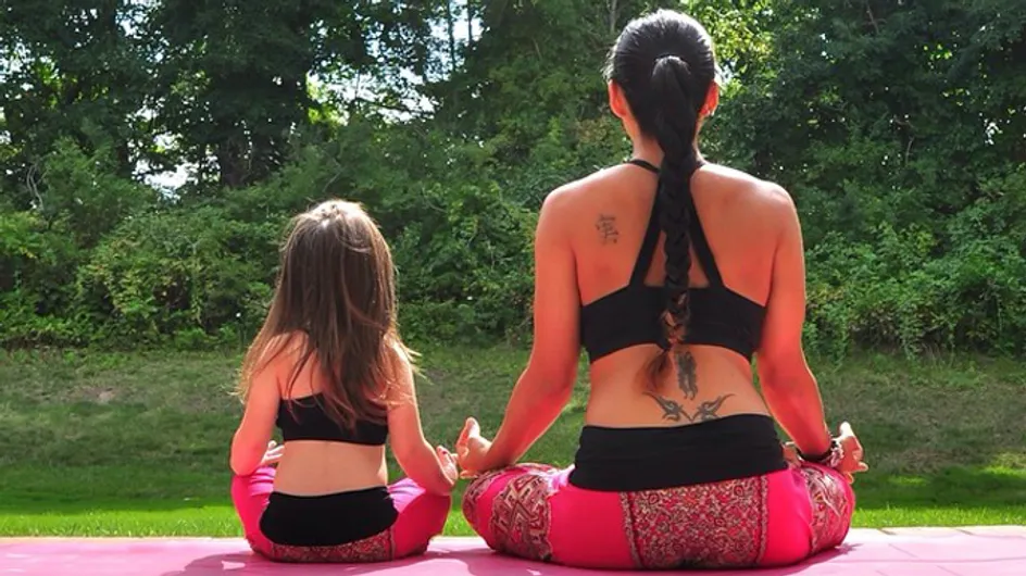 #MiniMeYoga: Parents Are Challenging Their Kids To Become Yoga Masters