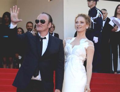 Uma Thurman und Quentin Tarantino