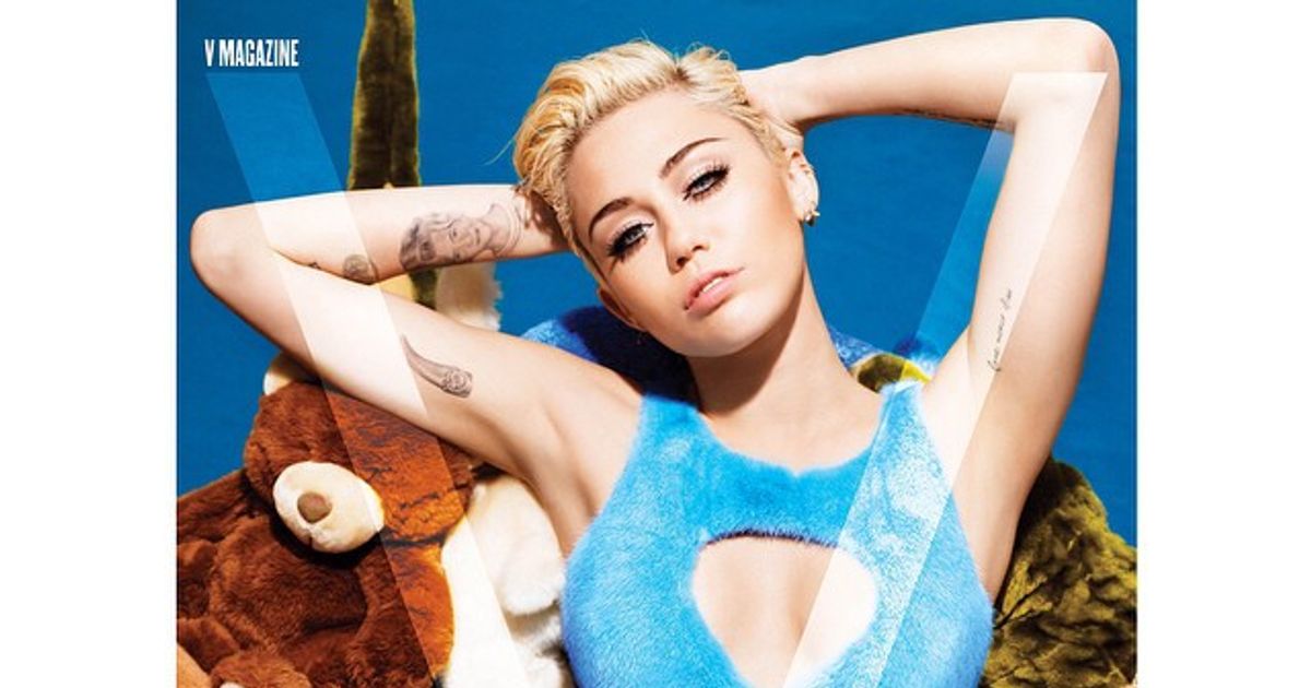 Miley Cyrus Enti Rement Nue Pour V Magazine Photos