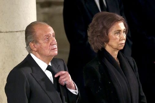 Los reyes Don Juan Carlos y Doña Sofía