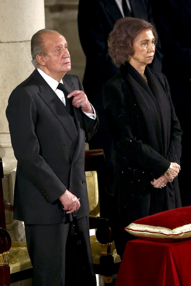 Los reyes Don Juan Carlos y Doña Sofía