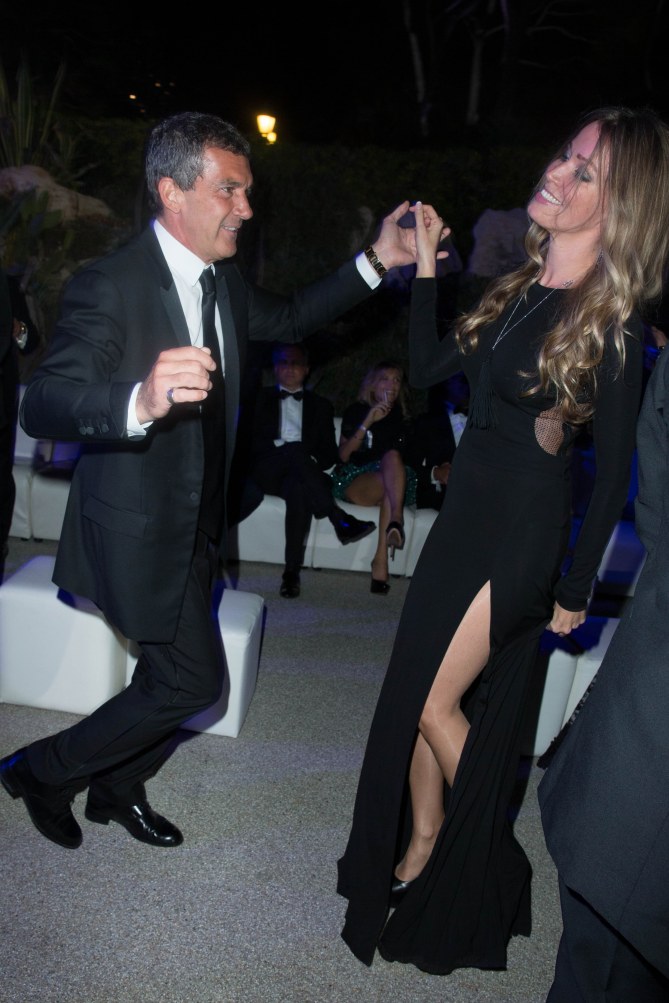 Antonio Banderas y Nicole