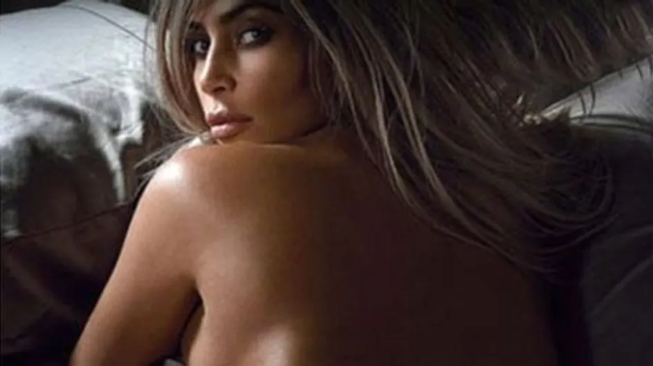 Kim Kardashian realiza un posado subido de tono