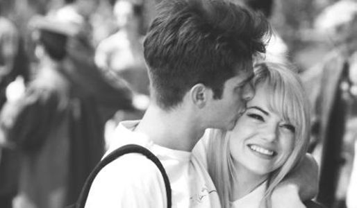 Andrew Garfield y Emma Stone