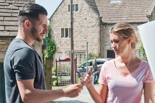 Charity's lie shatters Debbie and Pete's relationship