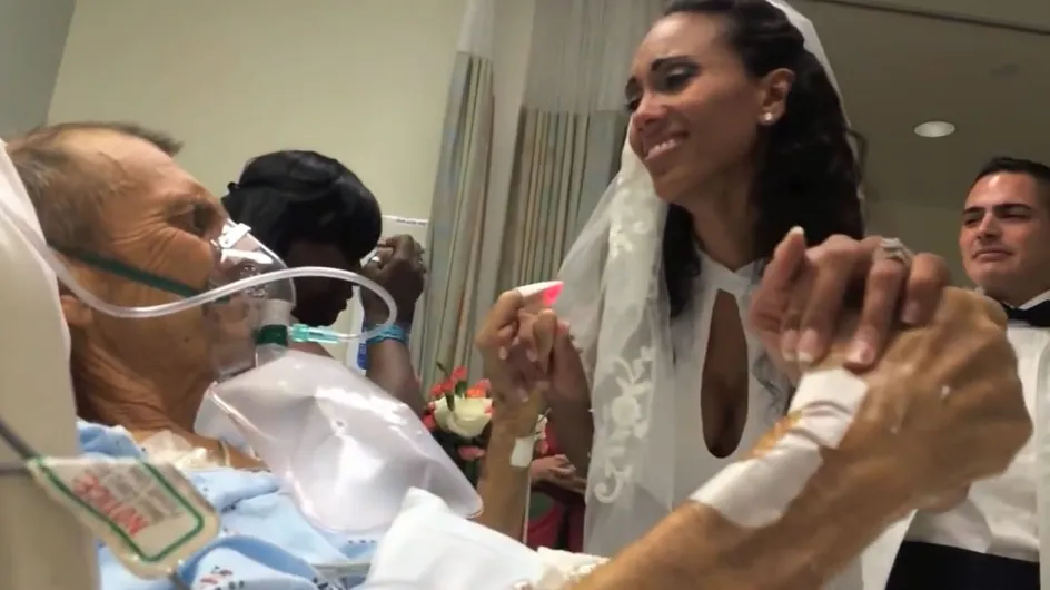 El último baile: una novia se casa en el hospital para poder bailar con su padre, enfermo de cáncer