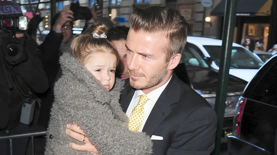 Harper Beckham : Habilleuse personnelle de son papa David Beckham