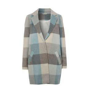 Pastel Check Coat - £32