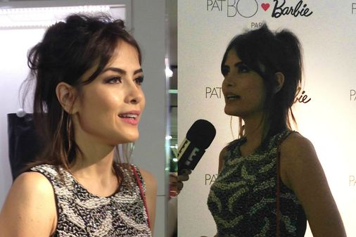 Penteado despretensioso de Maria Casadevall