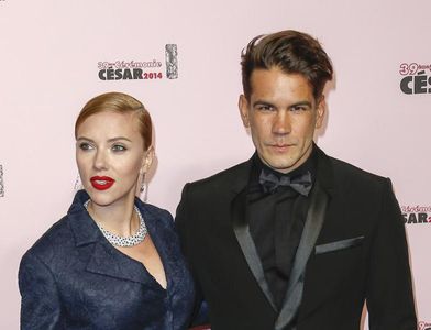Scarlett Joahnsson und ihr Verlobter
