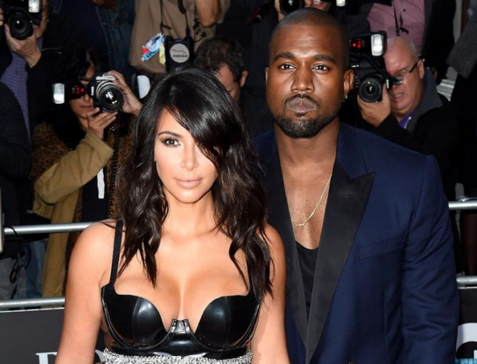 Kim Kardashian und Kanye West