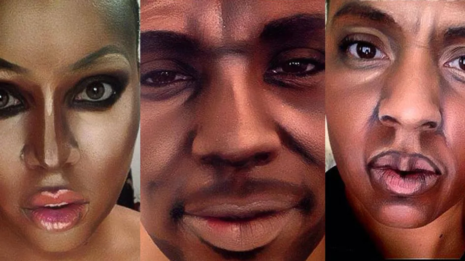 Snoop Dogg, Jay Z, Drake?! This Woman Uses Make-Up To Turn Herself Into Male Celebrities!