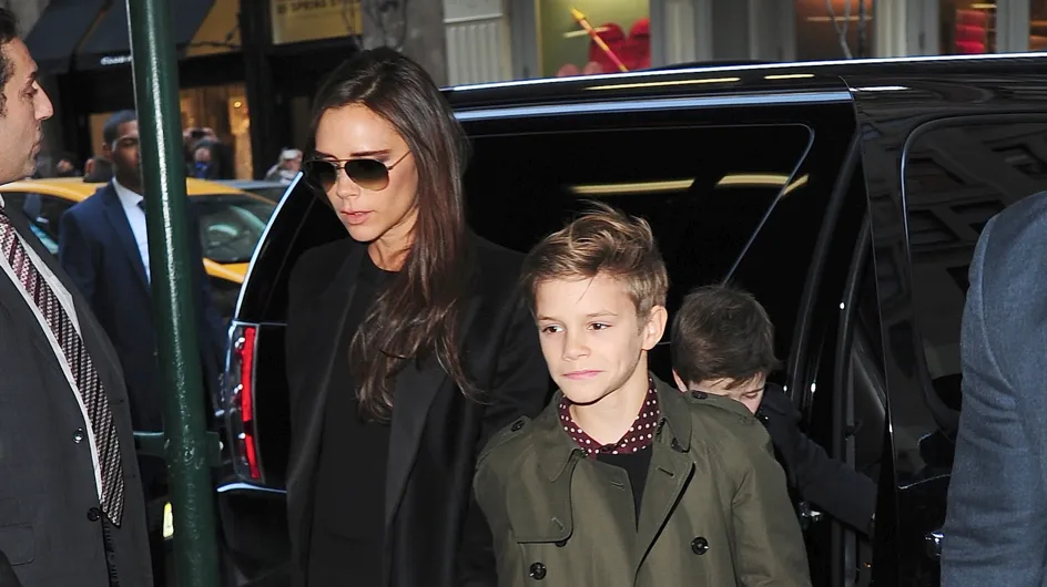 Victoria Beckham : Son fils Romeo pose de nouveau pour Burberry (Photo)