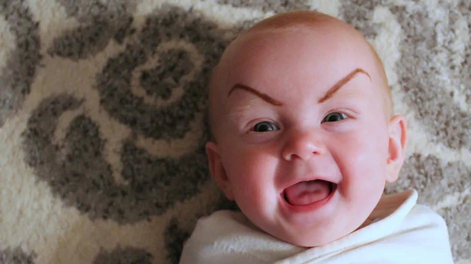 Watch This Hilarious Toddler Discover His Eyebrows For The First Time