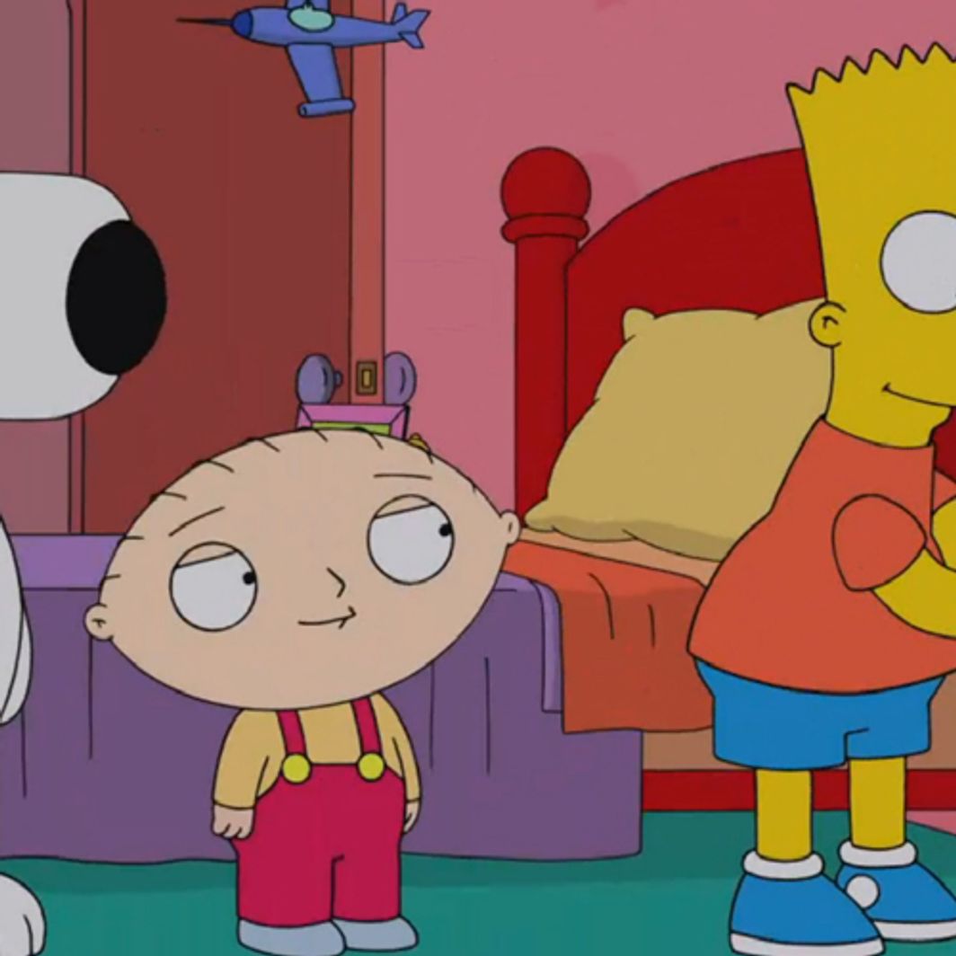 Simpsons/Family Guy crossover under fire for rape joke - CBS News