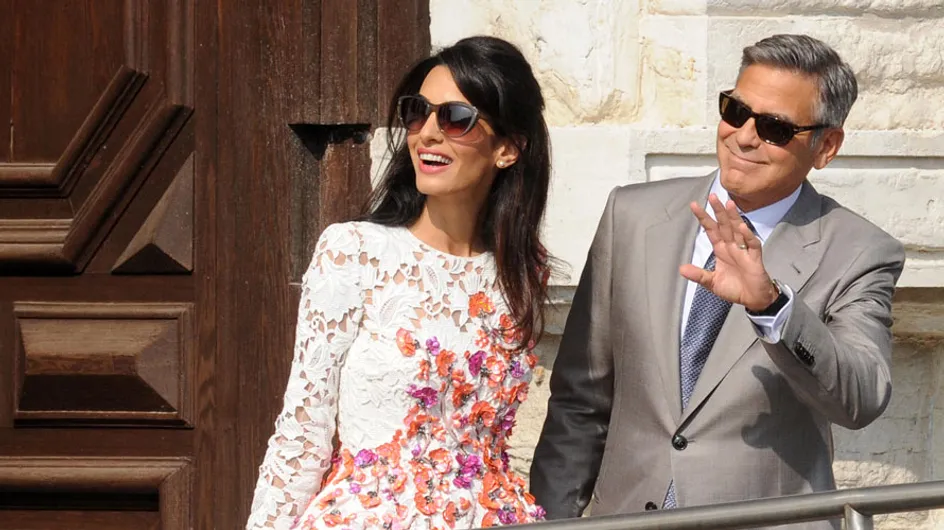 George Clooney y Amal Alamuddin se dan el "sí, quiero" en Venecia
