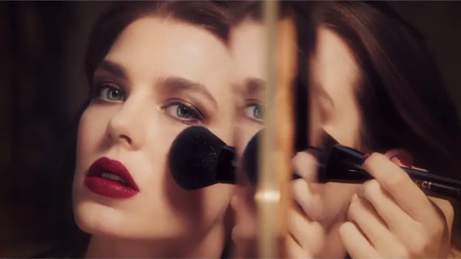 Gucci Cosmetics dévoile son premier spot avec Charlotte Casiraghi (Vidéo)