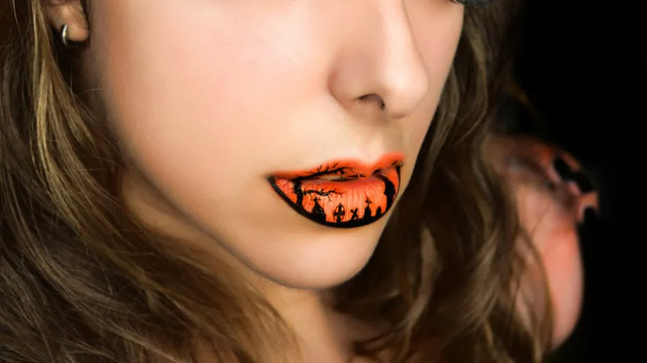 Halloween lip art: los labios más terroríficos
