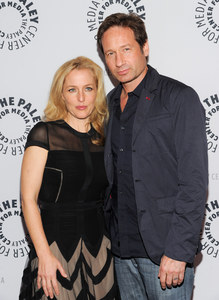 Gillian Anderson y David Duchovni