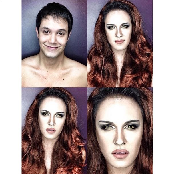 58 femmes transformées grâce au maquillage pour un effet