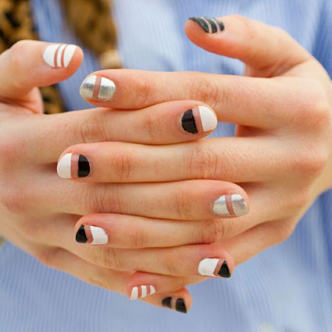 Negative Space Nail Art The New Trend You're About To Be Obsessed With