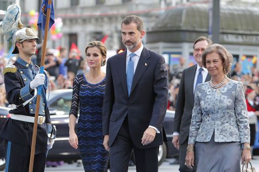 SM Don Felipe VI, SM Doña Letizia y SM Doña Sofía