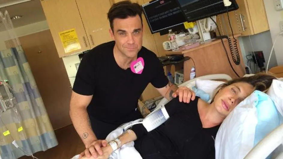 Robbie Williams fait le buzz grâce à l'accouchement de sa femme