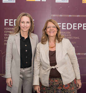 Ana Bujaldón y Elvira Rodríguez