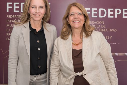 Ana Bujaldón y Elvira Rodríguez