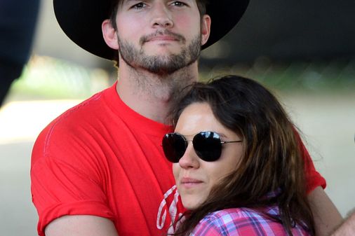 Mila Kunis y Ashton Kutcher