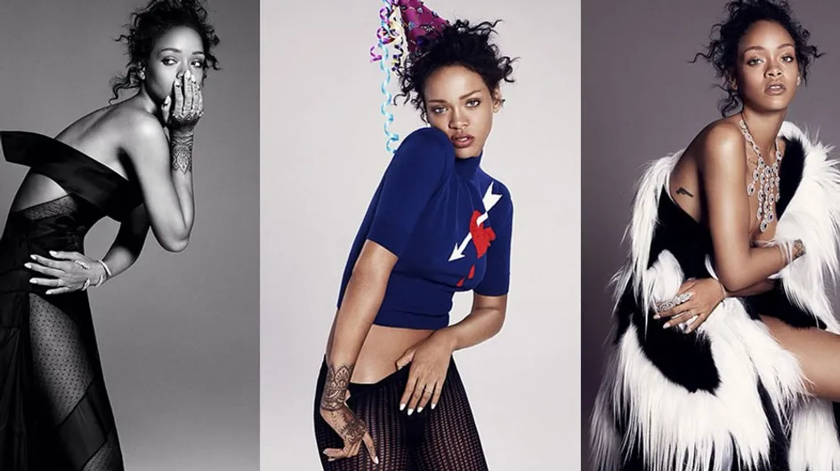 RIHvember: Rihanna STUNS In New ELLE Spread & Returns To Instagram