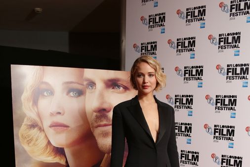 Jennifer Lawrence en el estreno de Serena