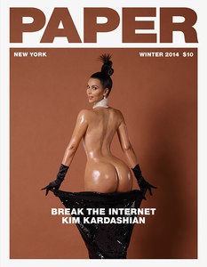 Kim Kardashian Poses Nude In Racy Shoot For Paper Magazine Cover