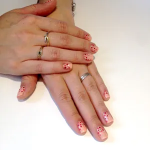 Tutoriel pour un nail art à pois