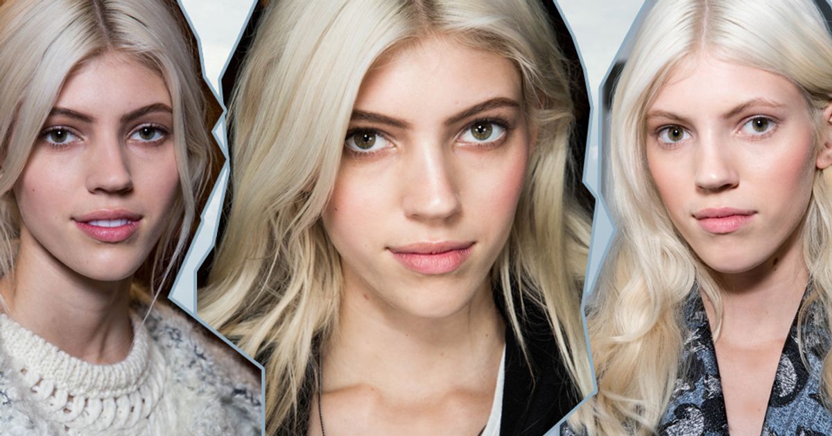 Haarfarben-Trends Platinblond und 'Granny-Grau'