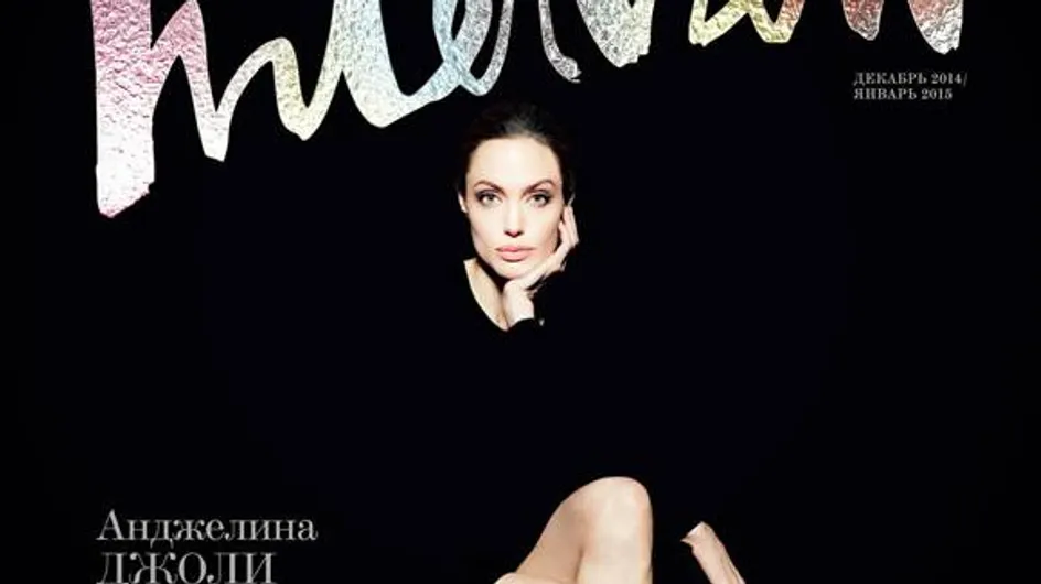 Angelina Jolie dévoile ses jambes pour Interview (Photo)