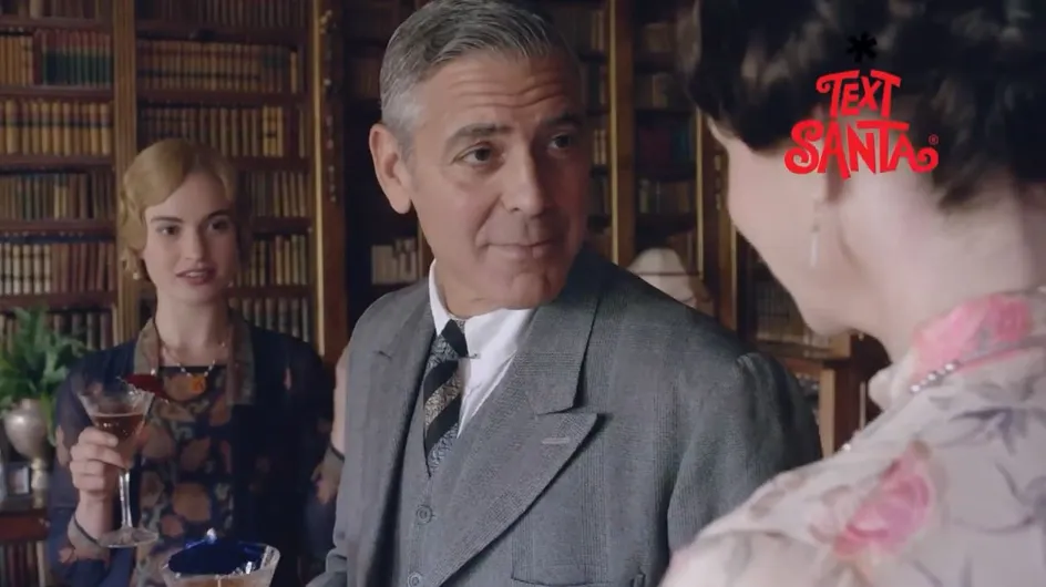 George Clooney, gentleman américain dans Downton Abbey (Photos et vidéo)